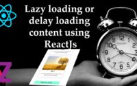 Lazy loading content reactjs